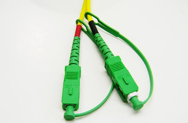 Datcom Assured SC APC/LC OS2 SM 3mm fiber patch cord x 16.4ft