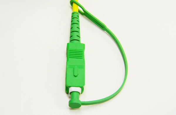 Datcom Assured SC APC/SC OS2 SM 3mm fiber patch cord x 10ft