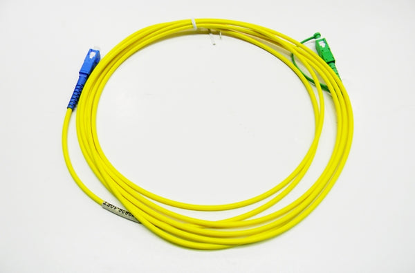 Datcom Assured SC APC/SC OS2 SM 3mm fiber patch cord x 10ft