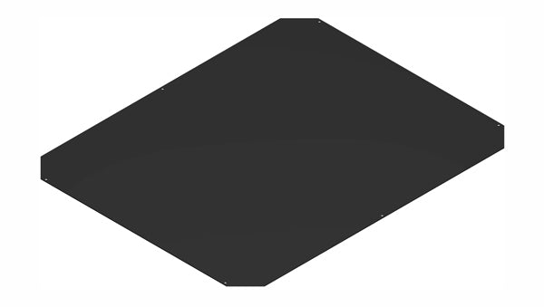 Hammond C4B2436SBK1 solid cabinet bottom