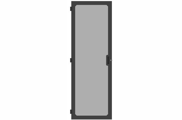 Hammond C4DF2477PBK1 44U acrylic door