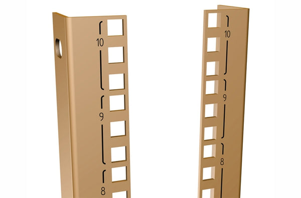 Hammond C4PR2477SZPL 44U square hole rail