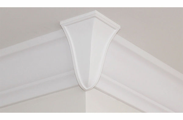 RowlCrown OC4-CLWT Classic 4 inch white outer corner