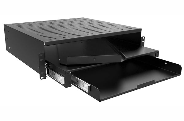 Hammond RMS193BK1 3-in-1 Shelf and Keyboard Drawer