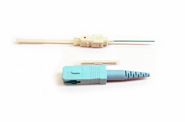 Ilsintech SC, MM OM3 & OM4, UPC,900 micron splice on connector.