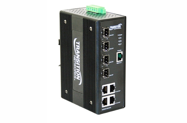 Transition SISGM1040-244-LRT 4 + 4 SFP industrial switch