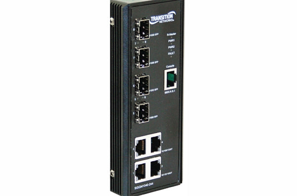 Transition SISGM1040-244-LRT 4 + 4 SFP industrial switch