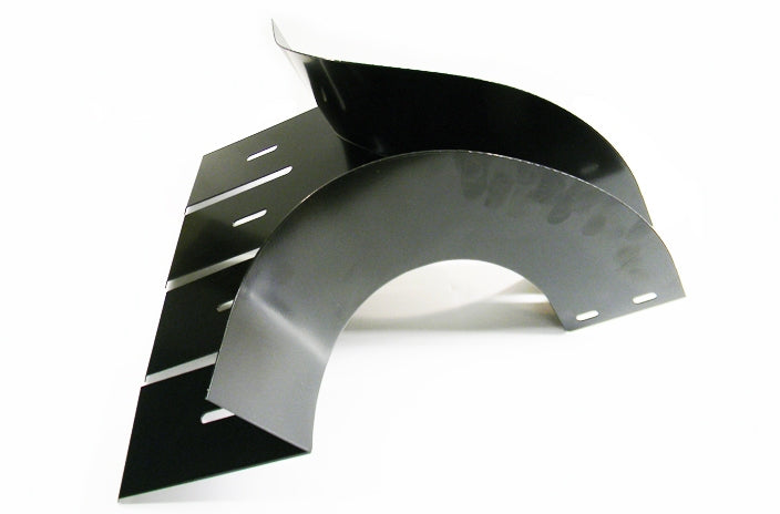 WBT RADIUSDOWN6BL 6 inch vertical funnel