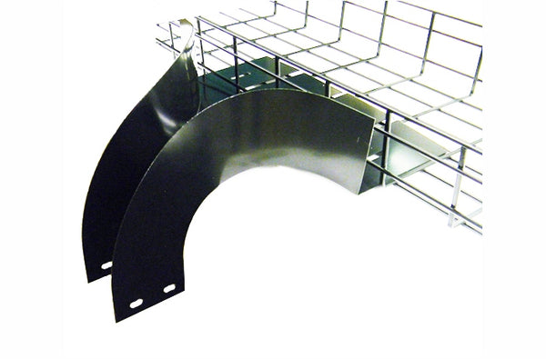 WBT RADIUSDOWN6BL 6 inch vertical funnel