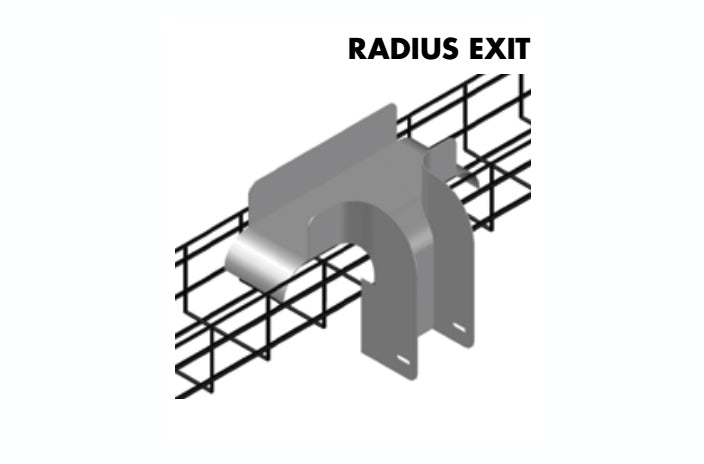 WBT RADIUSEXITBL 4/6 inch tray radius exit