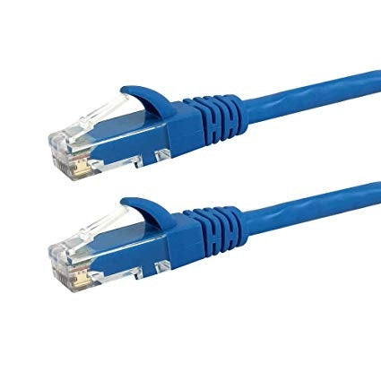 Datcom Realm C6A blue patch cord x 3 ft