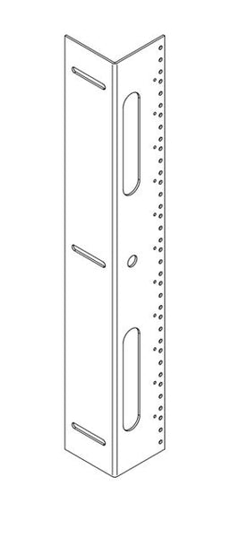 Hammond EPDHR12 Additional Pair of Panel Rails for 12U cabinet