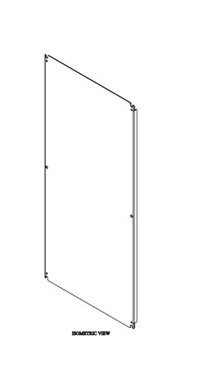 Hammond EPGDH4824 Optional Rear Inner Panel for 26U cabinet