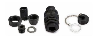 Platinum 741C waterproof RJ45 bulkhead coupler