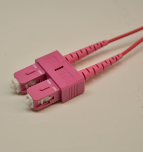 Datcom Realm SC/LC OM4 MM 2mm fiber patch cord x 7 ft