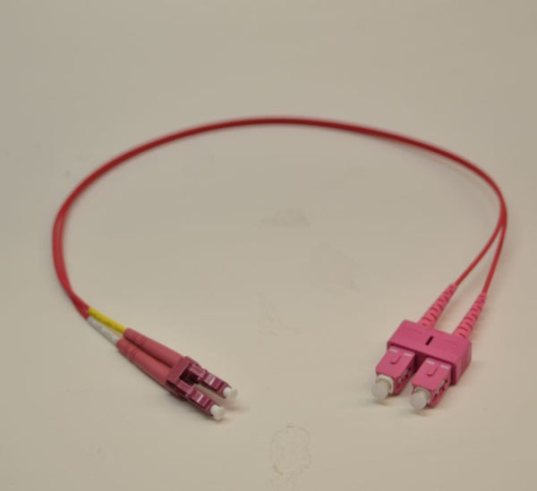 Datcom Realm SC/LC OM4 MM 2mm fiber patch cord x 5 ft