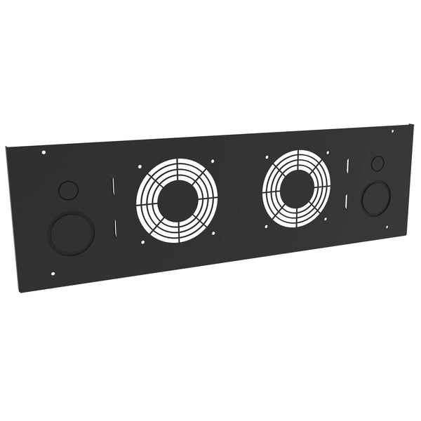Hammond SDC3UCFP 3U conduit/fan panel for SDC series racks