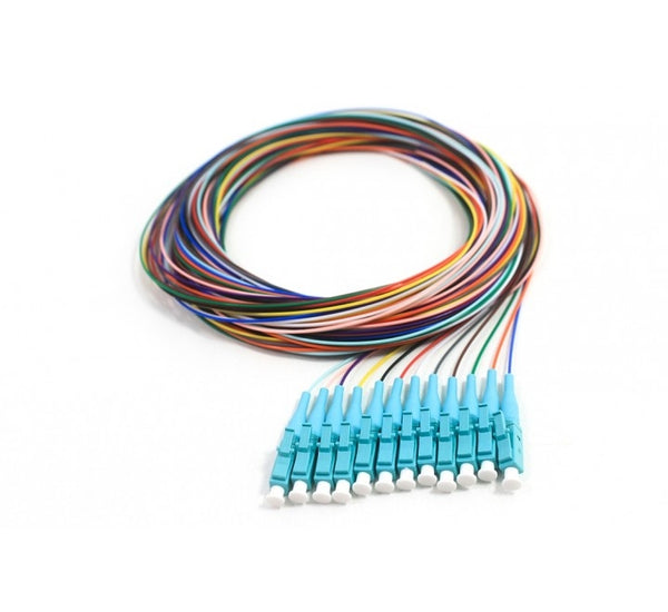 Datcom Realm SC pigtail multimode OM4 x 10ft, 12/pk