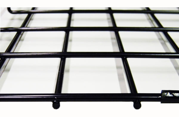 WBT2X24SBL shaped cable tray 2 x 24 x 118 Black