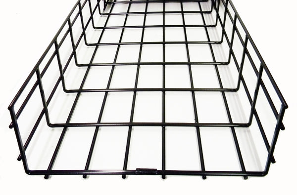 WBT2X8SBL shaped cable tray 2 x 8 x 118 Black