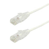 Datcom Realm C6A thin white patch Cord x 6 ft