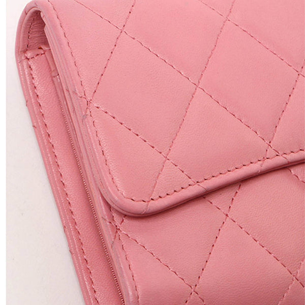 Matelasse Lambskin Wallet