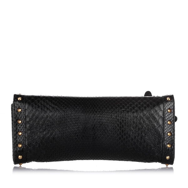 Butterfly Broadway Snake Skin Clutch Bag