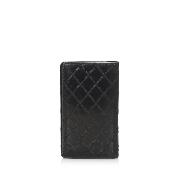 Surpique Leather Long Wallet