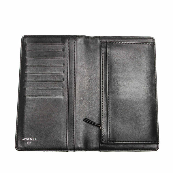 Surpique Leather Long Wallet