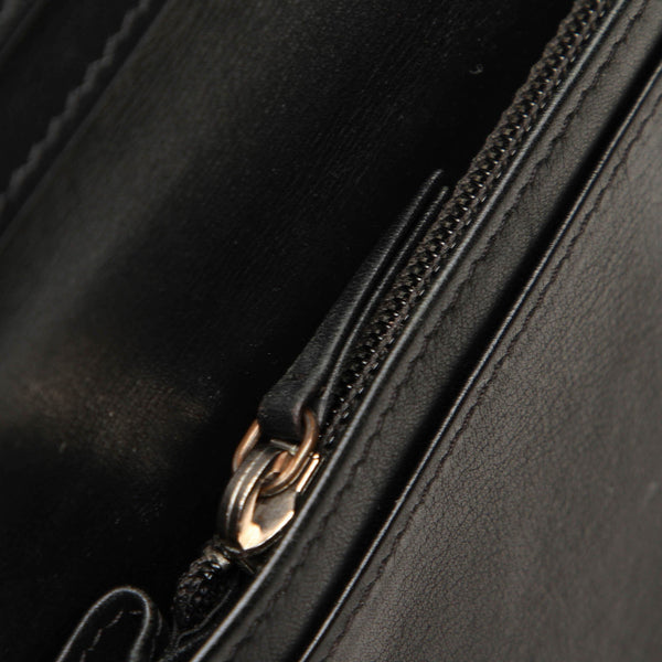 Surpique Leather Long Wallet