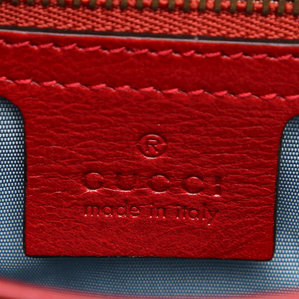 Reissue Croc Stitch Cotton Double Flap Bag